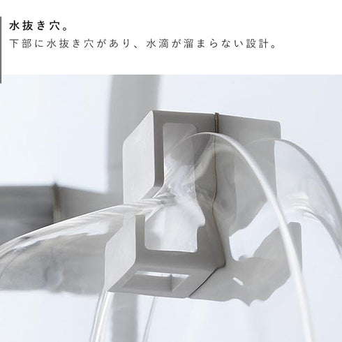 フィルムフック湯おけホルダー ミスト ホワイト.|s7